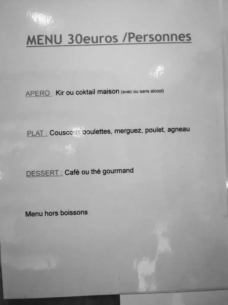 Menu_Les Délices du Maroc_Jouars-Pontchartrain_image_4