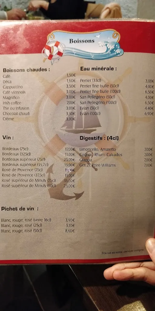 Menu_Crêperie L'Escale_Jouars-Pontchartrain_immagine_2