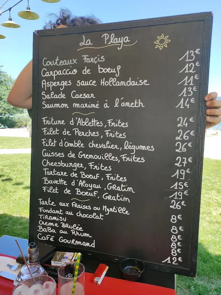Menu_La Playa_Doussard_image_4