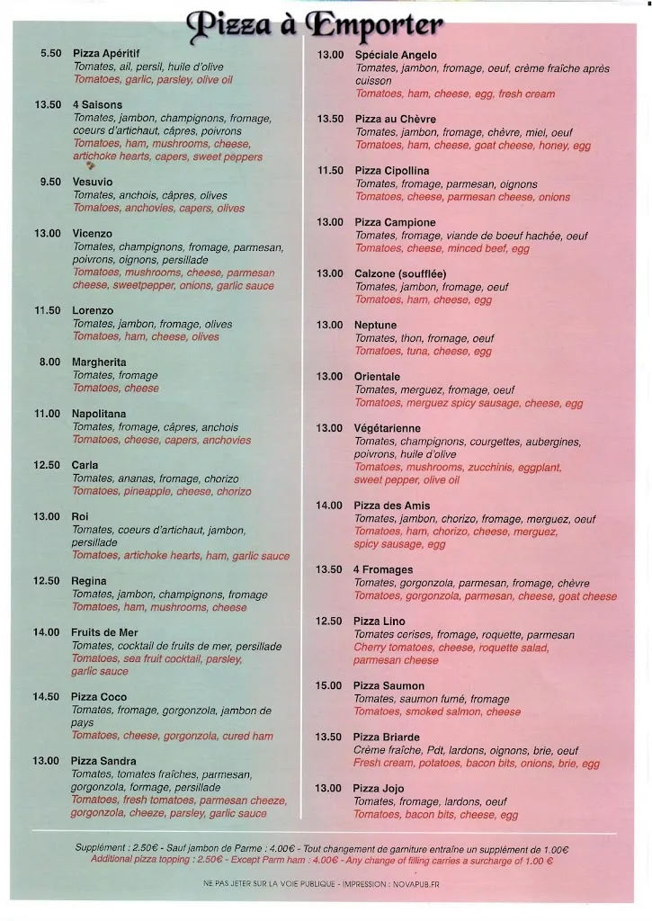 Menu_Pizzeria Chez Angelo_Crécy-la-Chapelle_immagine_3