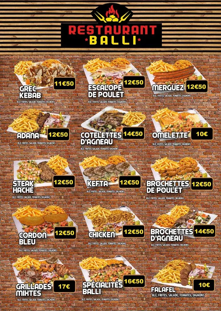 Menu_Restaurant Balli Meulan_Meulan-en-Yvelines_image_2