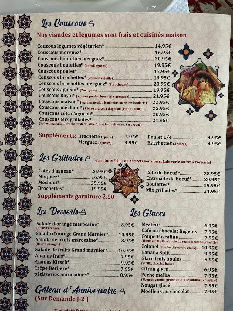 Menu_LES DUNES D'OR couscous_Hardricourt_immagine_3