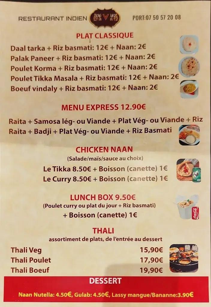 Menu_Velan Vitias Restaurant Indien_Meulan-en-Yvelines_image_1