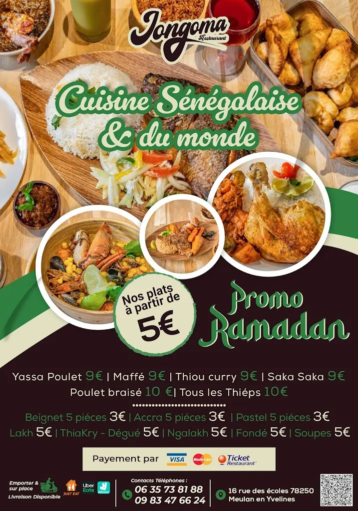 Menu_Restaurant JONGOMA_Meulan-en-Yvelines_immagine_2
