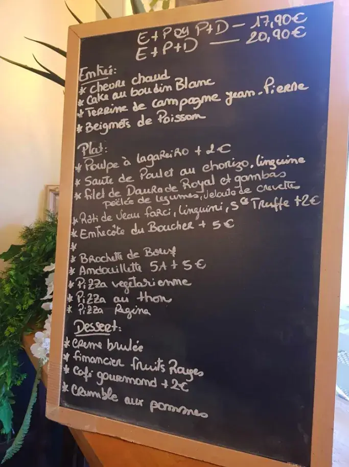 Menu_Restaurant Villa D'Hardricourt_Hardricourt_image_1