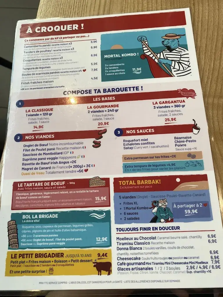 Menu_La Brigade - La Défense_Puteaux_image_3