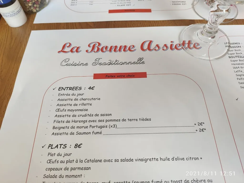 Menu_La Bonne Assiette_Ivry-sur-Seine_image_3
