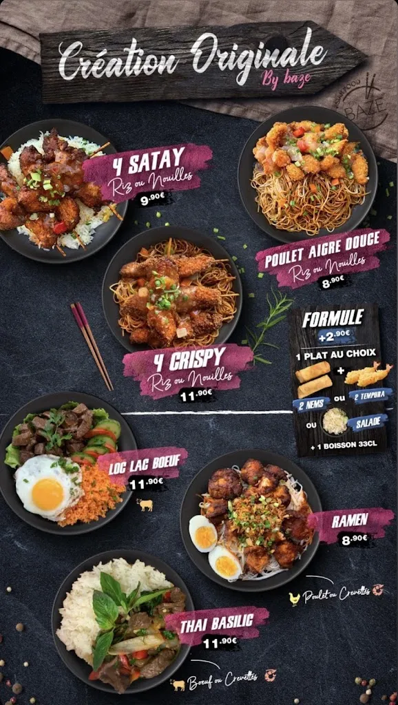 Menu_Asian food by BAZE Ivry-sur-seine_Ivry-sur-Seine_image_2