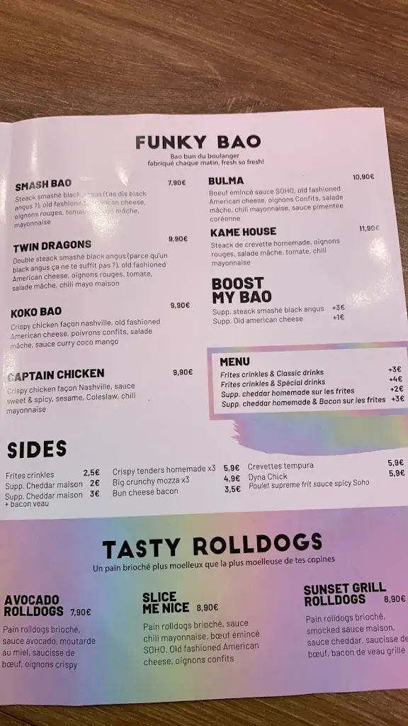 Menu_Soho restaurant_Ivry-sur-Seine_immagine_2