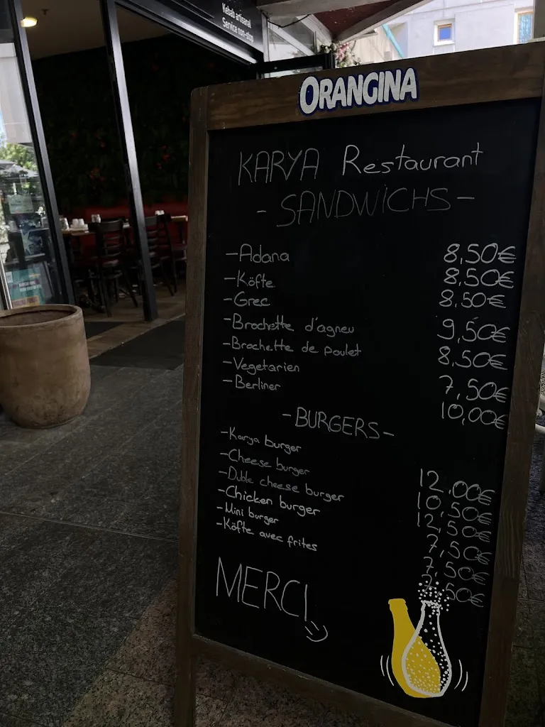 Menu_Karya Restaurant_Ivry-sur-Seine_immagine_2