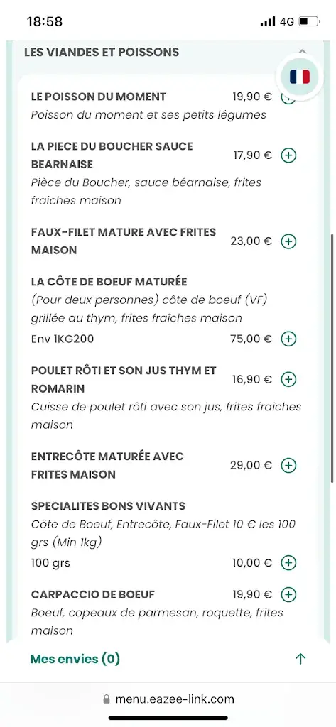 Menü_Tabac bistrot Tramway_Issy-les-Moulineaux_Bild_1