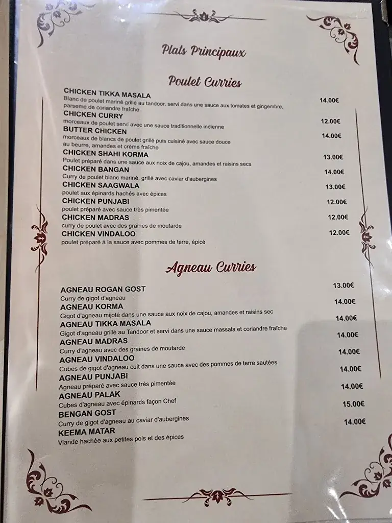 Menu_Restaurant MANASLU_Issy-les-Moulineaux_image_1