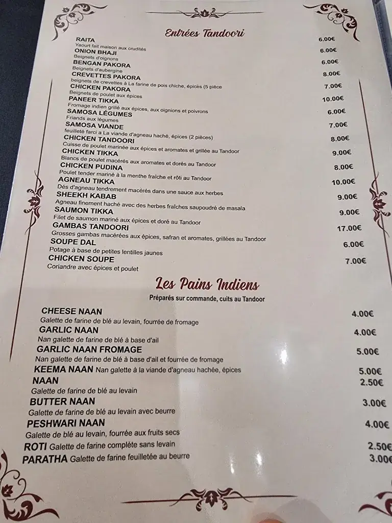 Menu_Restaurant MANASLU_Issy-les-Moulineaux_image_2