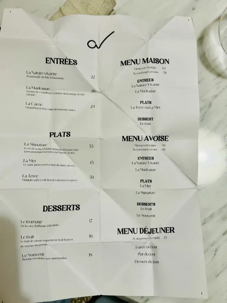 Menu_Maison Avoise_Issy-les-Moulineaux_image_1