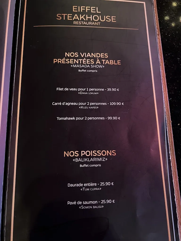 Menü_Eiffel steakhouse_Goussainville_Bild_3