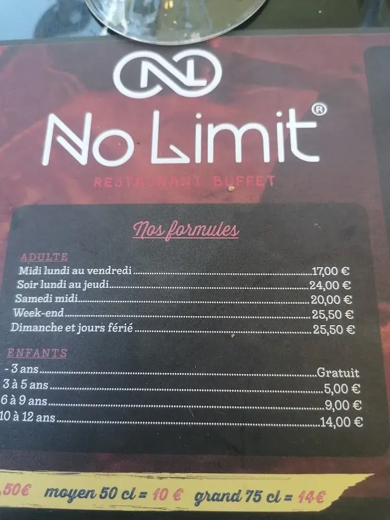 Menu_No Limit_Goussainville_image_4