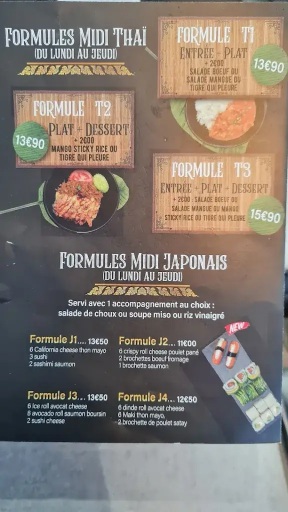 Menu_O'thaï Way_Goussainville_image_1