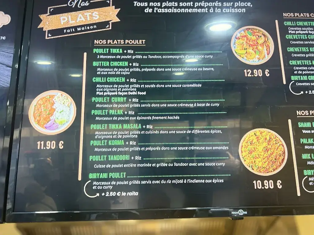 Menu_Delhi Food - Goussainville_Goussainville_image_3