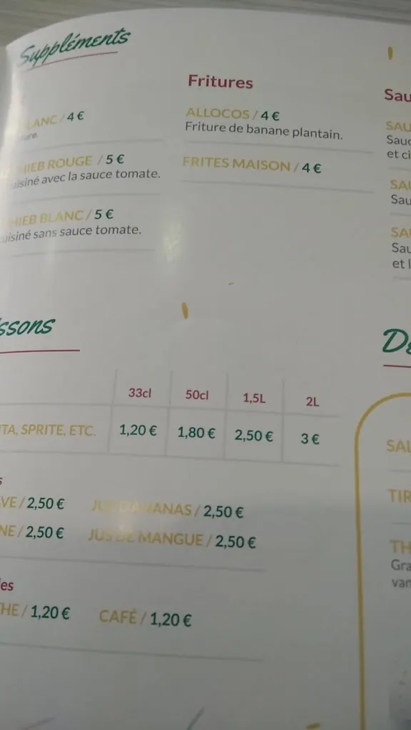 Menu_Mama Rice Goussainville - Plats Traditionnels & Burgers Afro_Goussainville_image_1