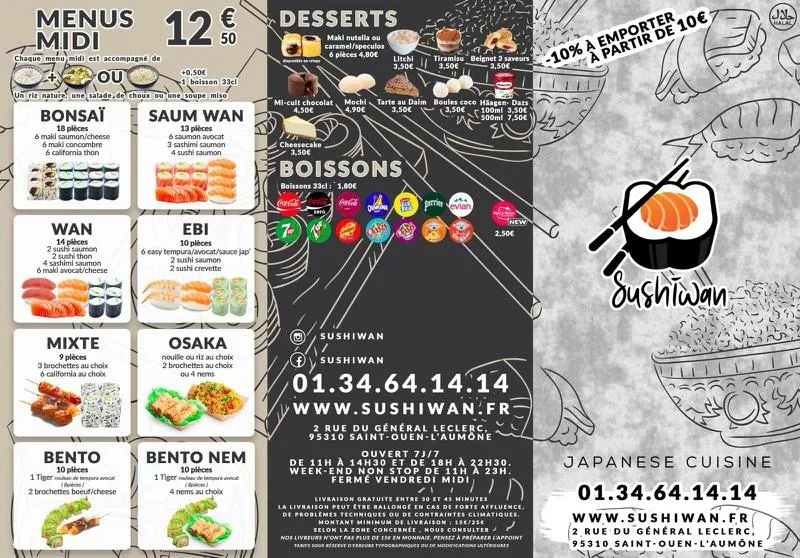 Menu_Sushi Wan Goussainville_Goussainville_image_2