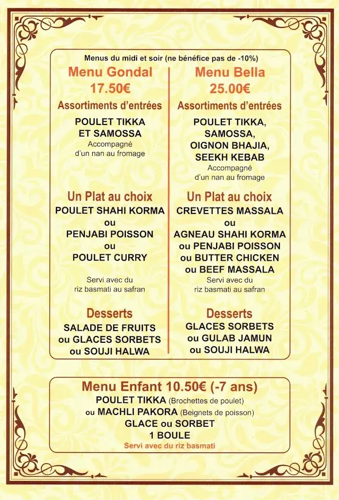 Menu_Bela Bar_Goussainville_image_1