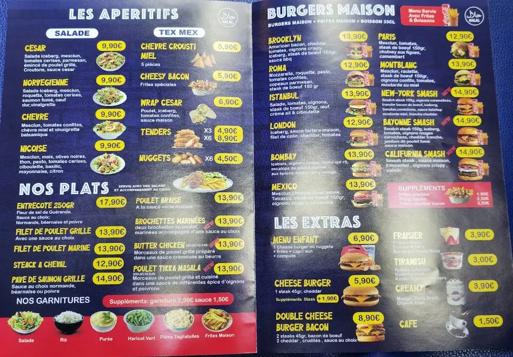 Menu_Terminal Burger_Goussainville_imagen_1