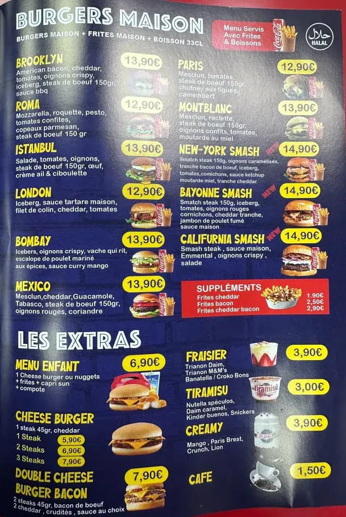 Menu_Terminal Burger_Goussainville_imagen_4