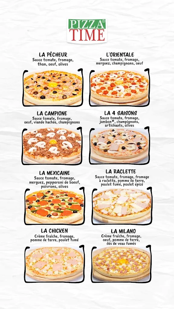 Menu_Pizza Time® Goussainville_Goussainville_immagine_2