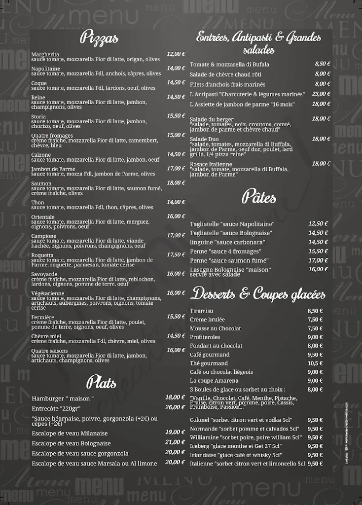 Menu_La Storia / Storia Da Ennio_Verrière_image_2