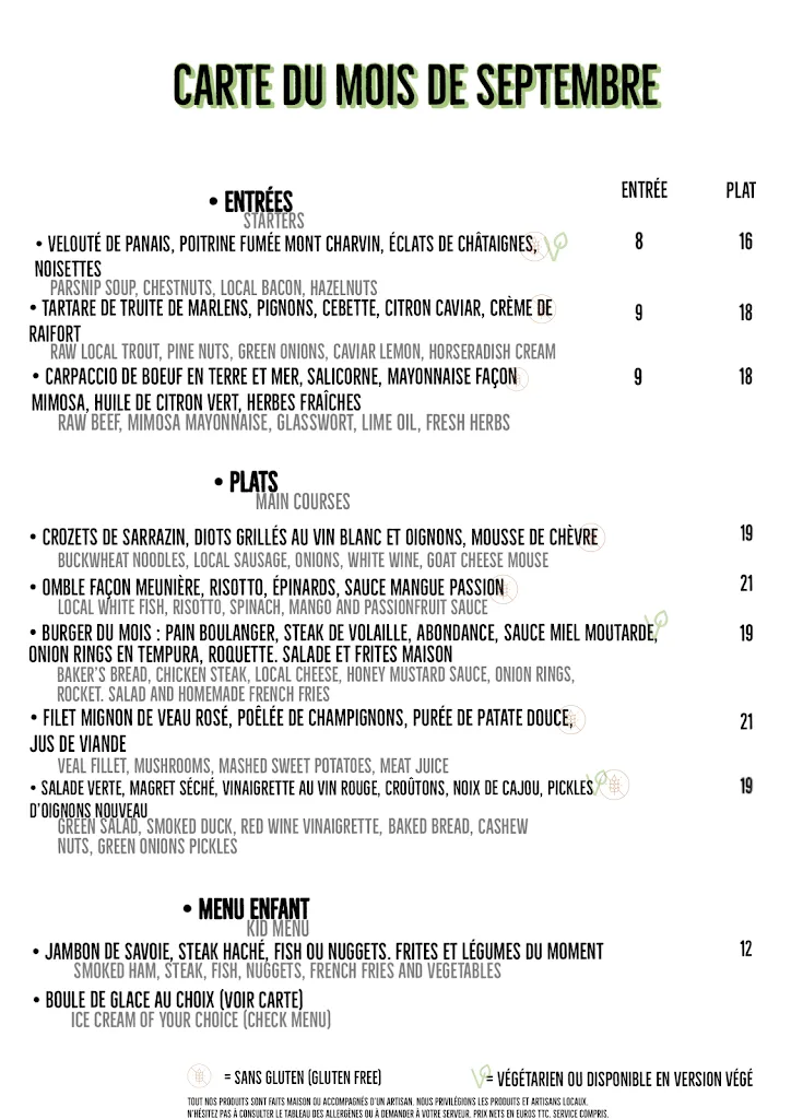 Menu_La Table de la Serraz_Doussard_image_3