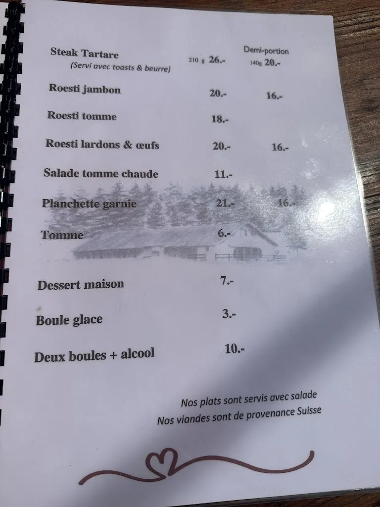 Menu_Buvette d'alpage du Mont-Barres_Verrières_image_2