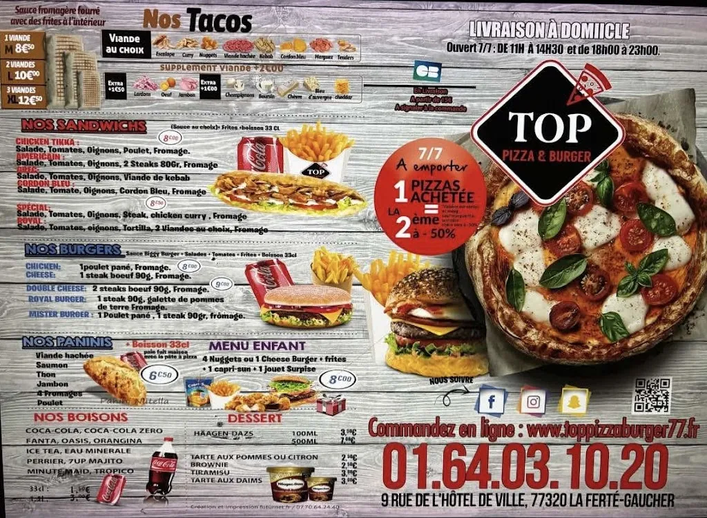 Menu_TOP PIZZA_Ferté-Gaucher_image_1