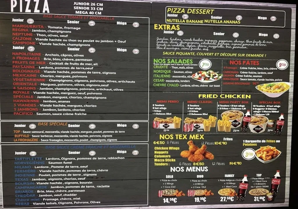 Menu_TOP PIZZA_Ferté-Gaucher_image_2