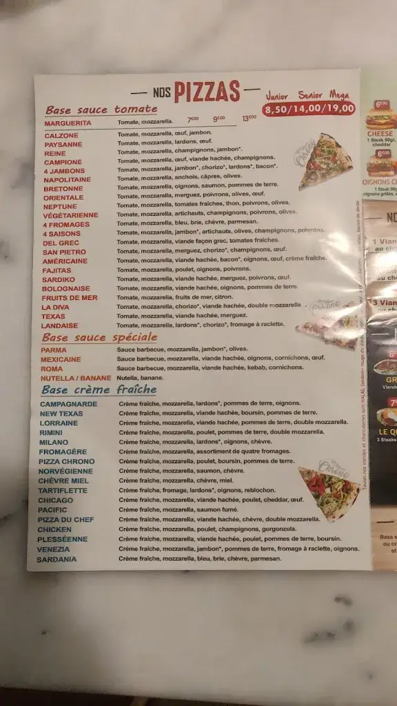 Menu_CHEZ LA FAMILLE CHRONO_Plessis-Pâté_imagen_2