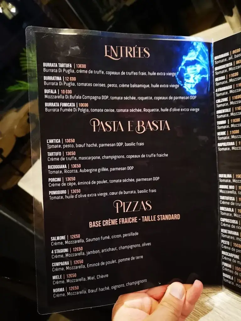 Menu_L'antica pizzeria Franconville - Le Plessis Bouchard_Plessis-Bouchard_immagine_4