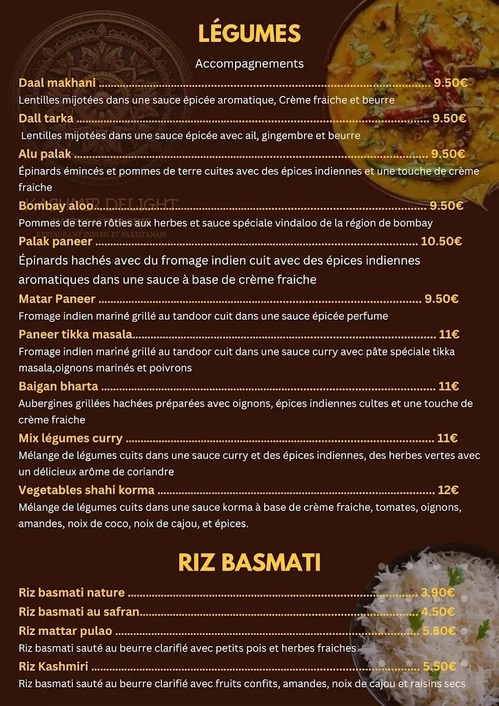 Menu_Kashmir Delight_Pecq_image_1