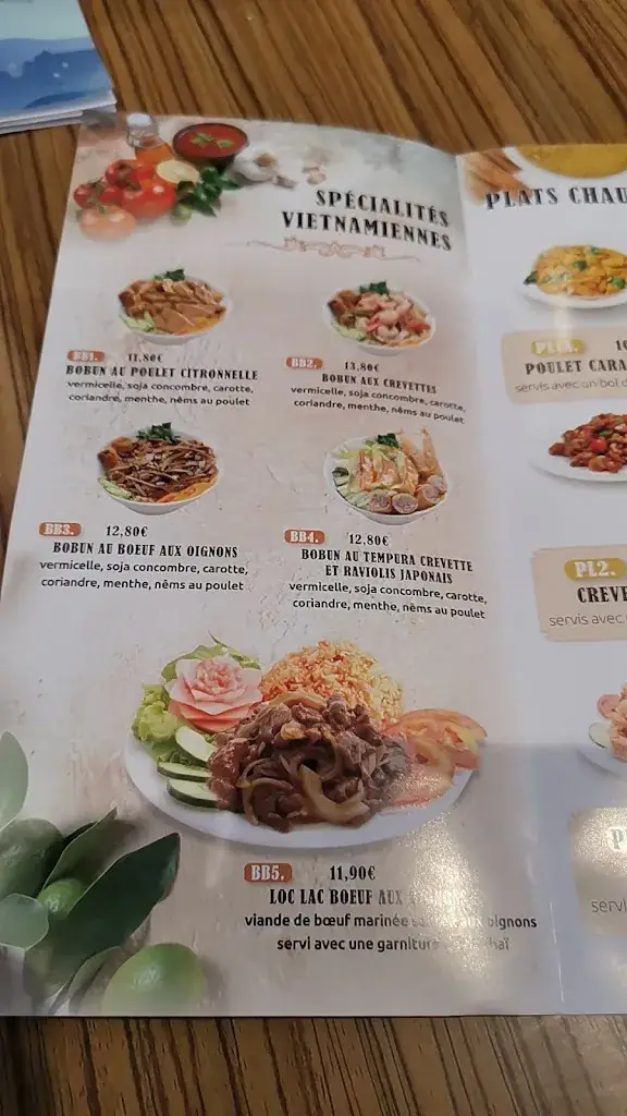 Menu_Restaurant Belle d ' Asie_Pecq_immagine_3