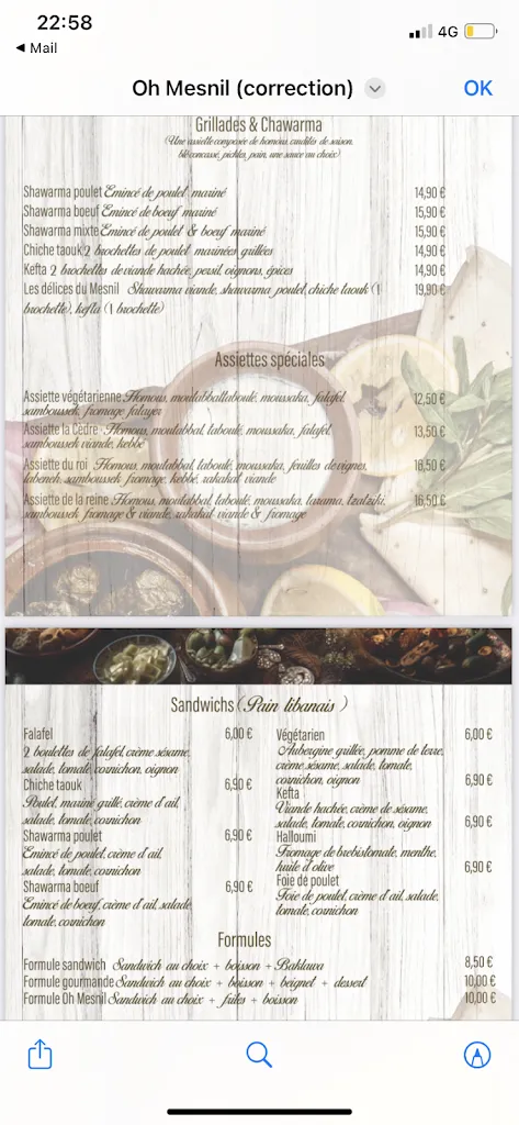 Menu_Oh Mesnil_Mesnil-Saint-Denis_image_3