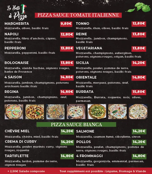 Menu_La Botte à Pizza_Mesnil-Saint-Denis_image_3