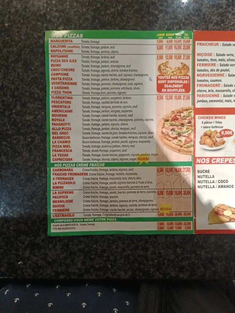 Menu_Allo Pizza._Mesnil-Saint-Denis_image_2