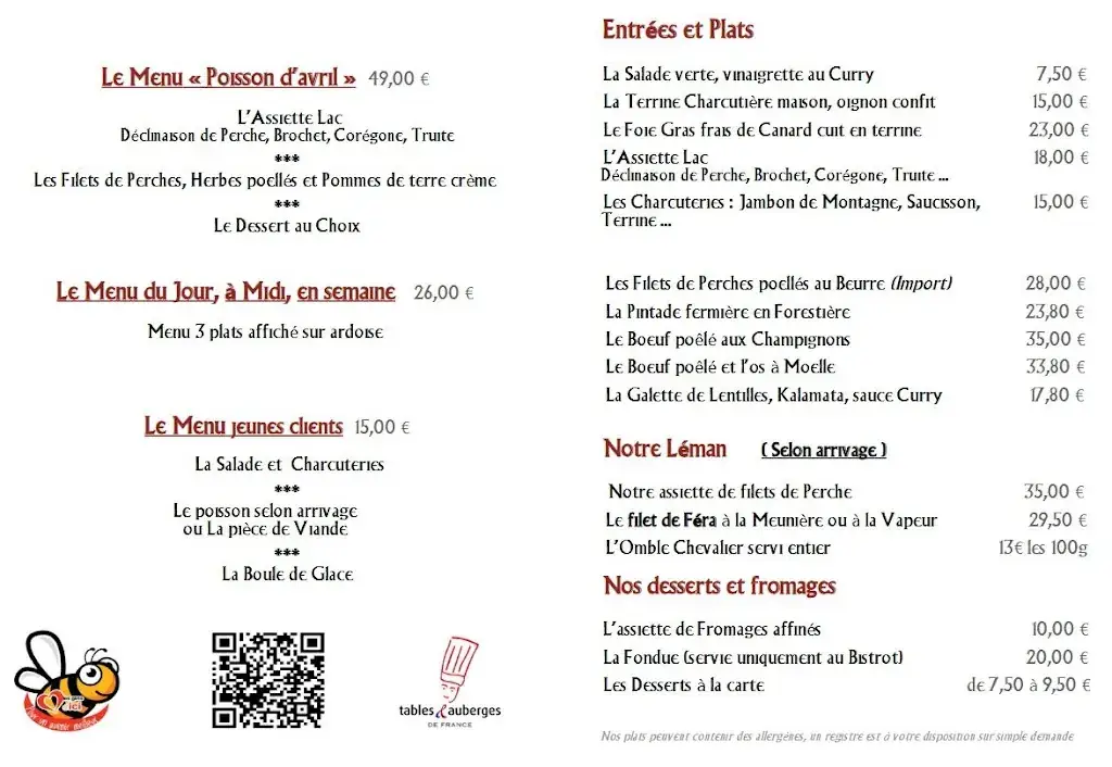Menu_L' Auberge Anthy_Anthy-sur-Léman_image_2