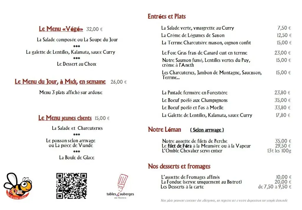 Menu_L' Auberge Anthy_Anthy-sur-Léman_image_3