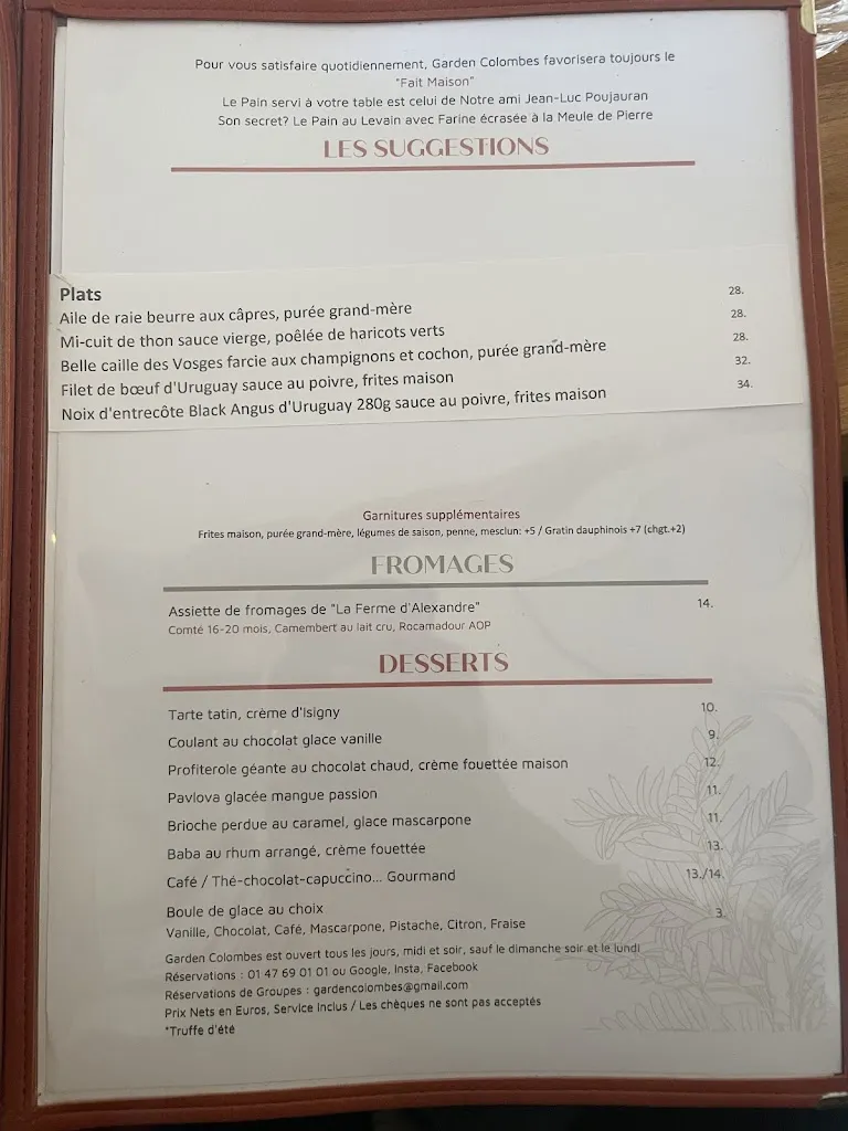 Menü_Garden Colombes_Garenne-Colombes_Bild_2