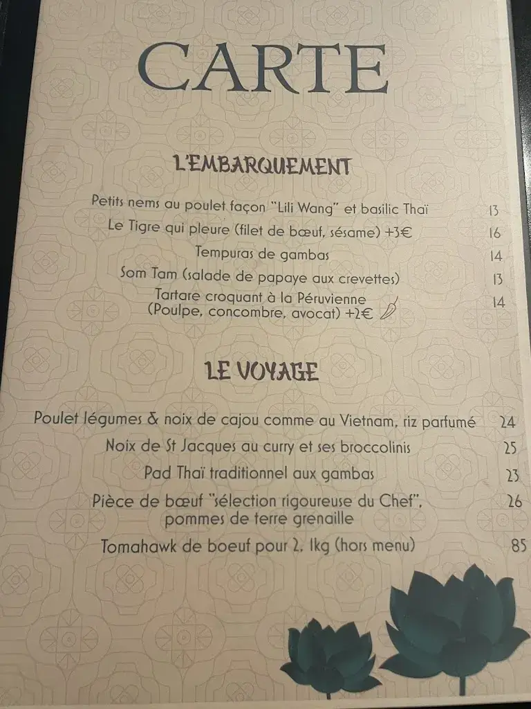 Menu_Tigre La Garenne Colombes_Garenne-Colombes_image_2
