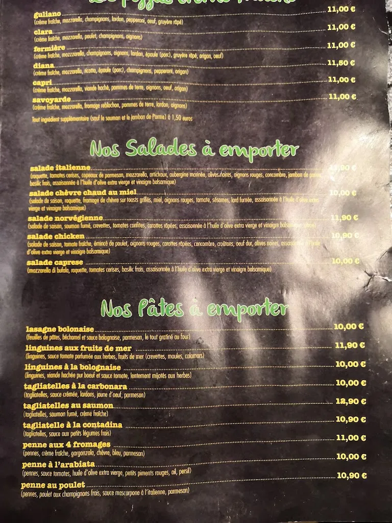 Menu_La Toscana_Garenne-Colombes_image_1
