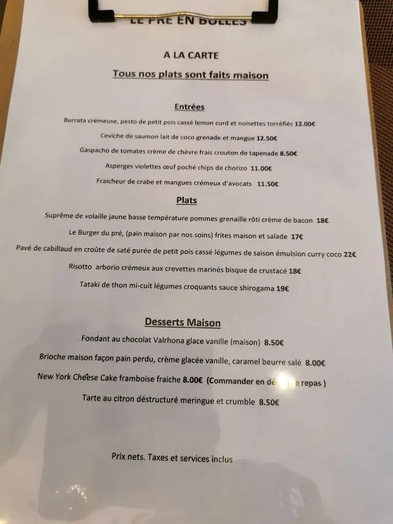 Menu_Le Pré en Bulles_Pré-Saint-Gervais_image_1