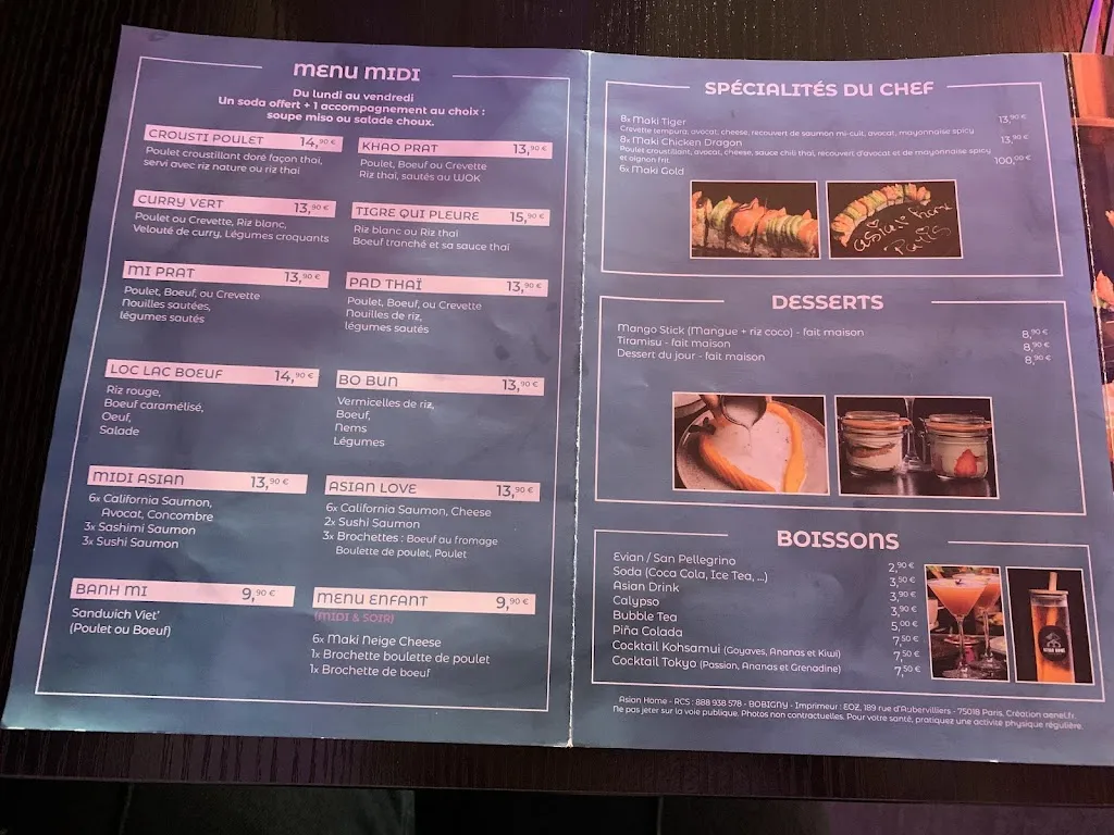 Menu_Asian Home Paris_Pré-Saint-Gervais_image_2