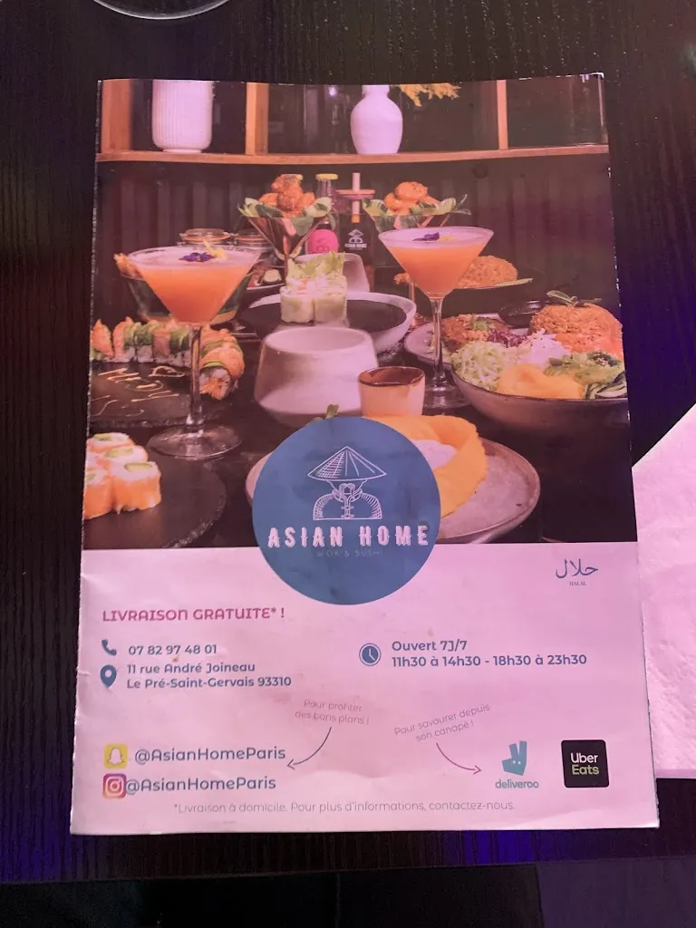 Menu_Asian Home Paris_Pré-Saint-Gervais_image_4