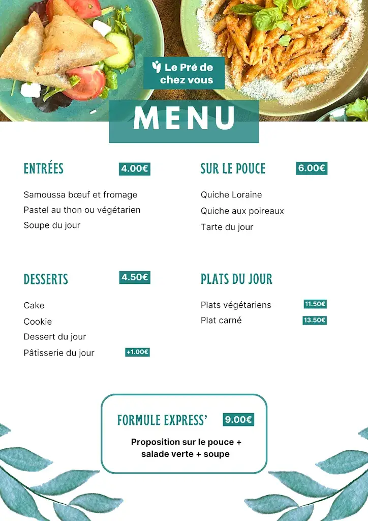 Menu_Le Pré de chez vous_Pré-Saint-Gervais_image_1