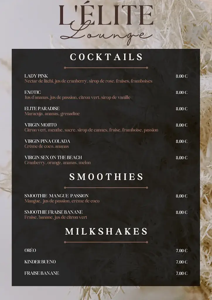 Menu_L'Élite Lounge_Pré-Saint-Gervais_image_1